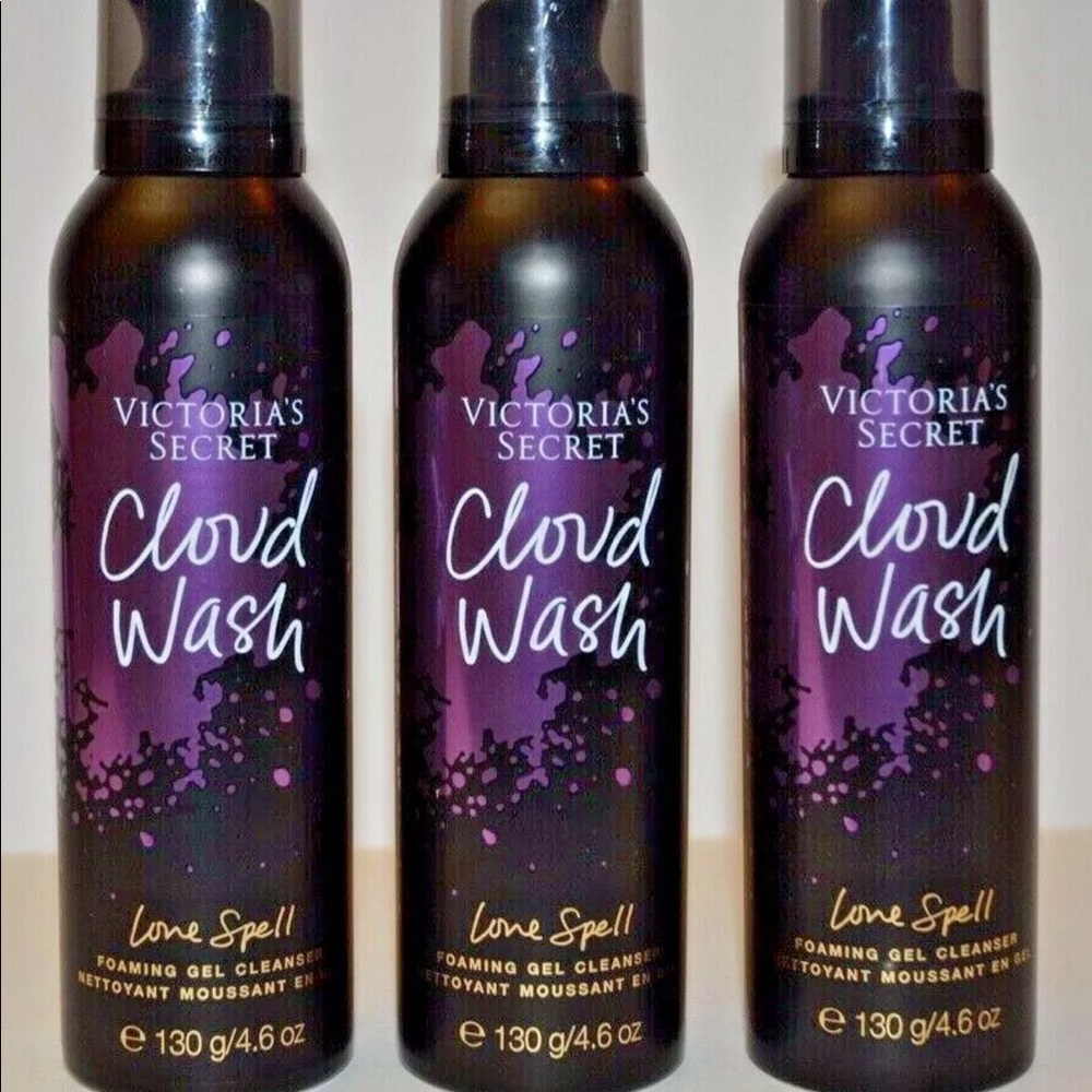NWT 3 PC Victorias Secret Love Spell Cloud Wash